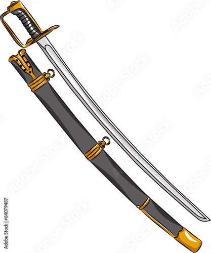 vector cavalry saber