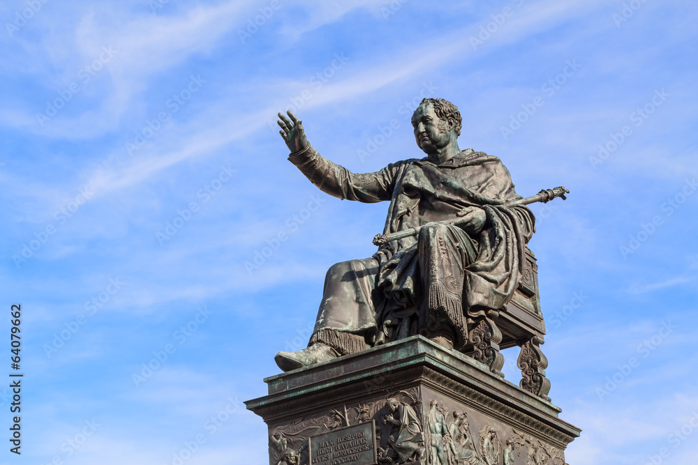 Statue of King Maximilian Joseph of Bavaria