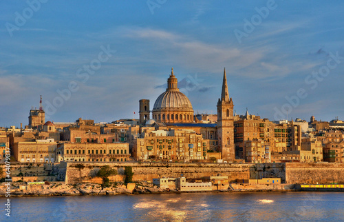Malta, the picturesque city of Valetta photo