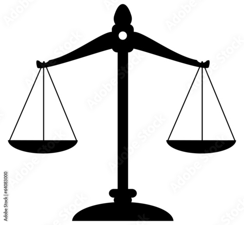 vector scale of justice