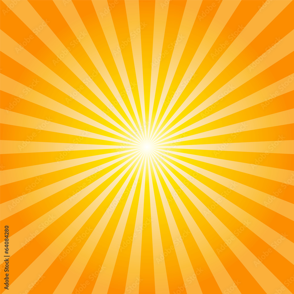 Orange rays texture background - obrazy, fototapety, plakaty 