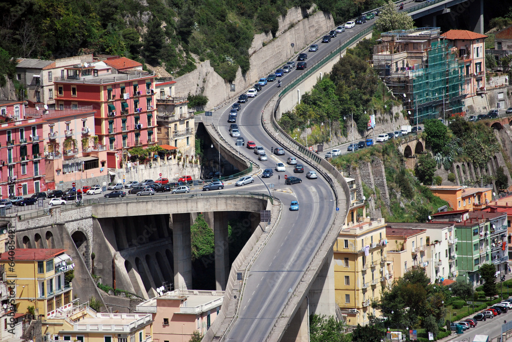 Fototapeta premium Incredible motorway junction