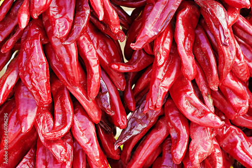 Pile of Chili Peppers photo