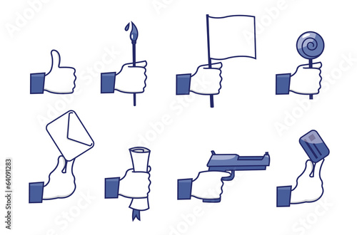 social network icons set 3