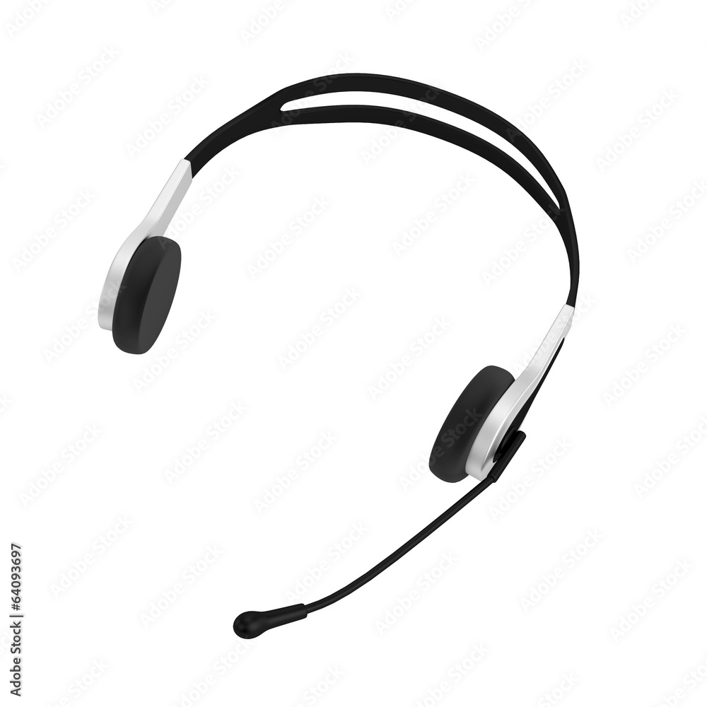 realistic 3d render of headphones realistic 3d render of headphones