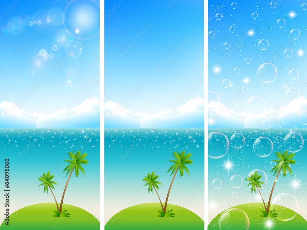 Fototapeta premium 海 空 風景