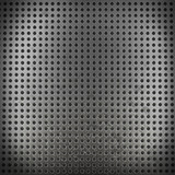 Metal background with seamless circle (3d render)