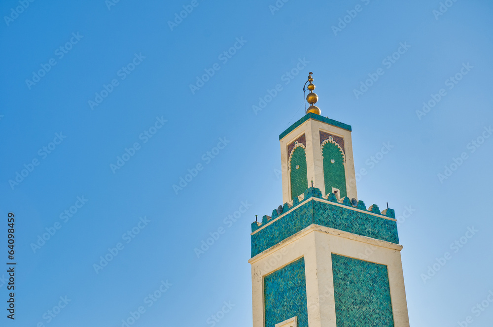 Fototapeta premium Great mosque of Meknes, Morocco