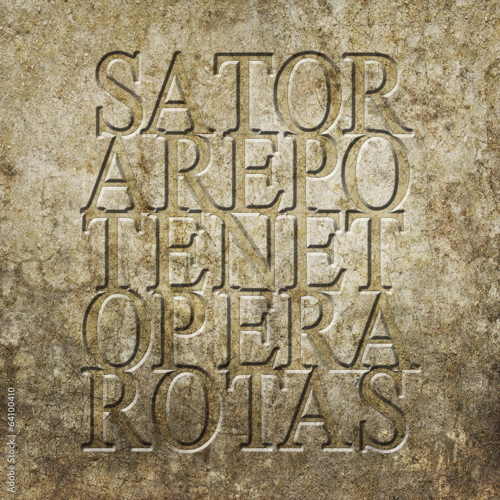 Sator - Magisches Quadrat Sator - Magisches Quadrat