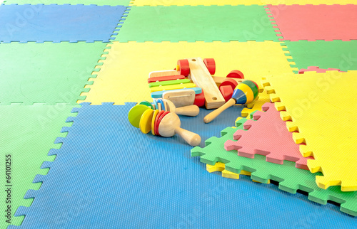 toy on rubber foam  Puzzles
