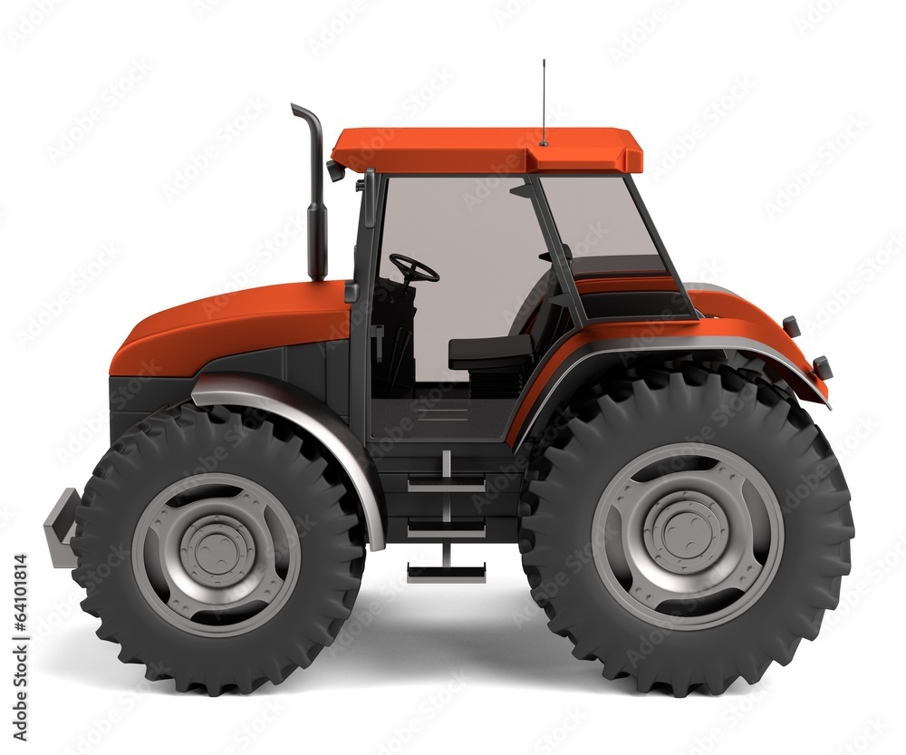 realistic 3d render of tractor realistic 3d render of tractor