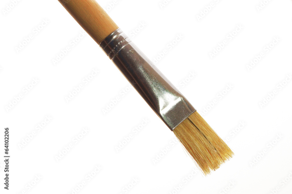 Fototapeta premium paintbrush isolated on white background