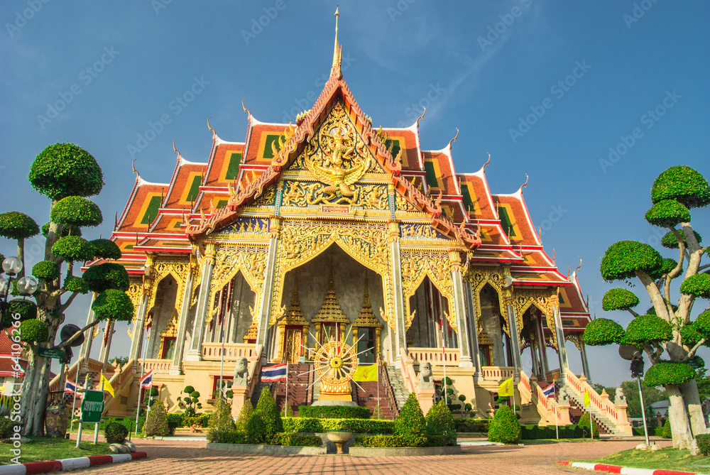 thai style royal temple