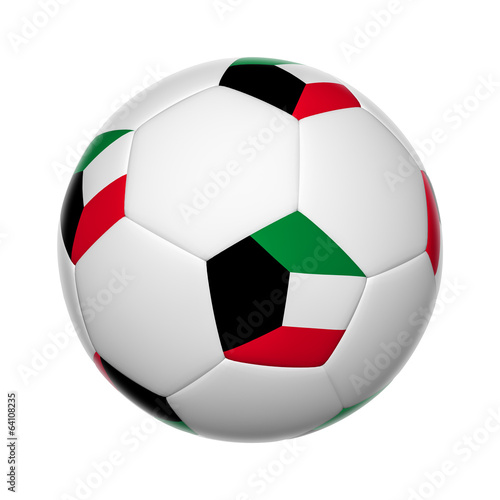 Kuwaiti soccer ball