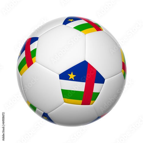 Central African Republic soccer ball
