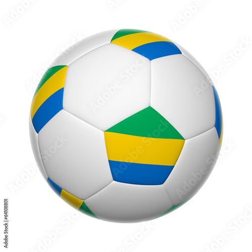 Gabon soccer ball