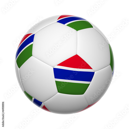 Gambia soccer ball