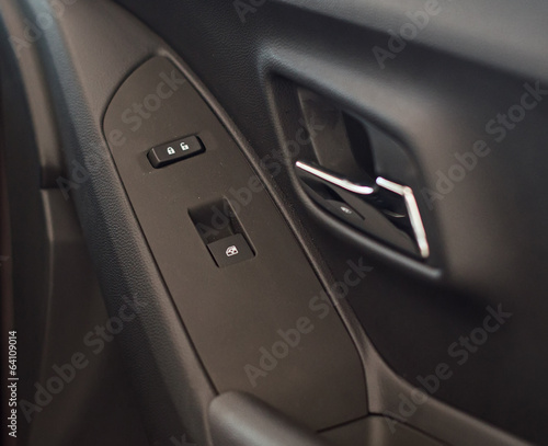 Door handle inside the car. © M-Production