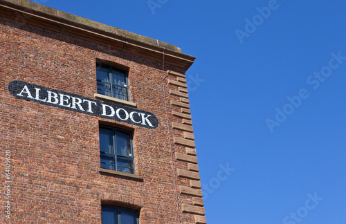 Fototapeta Naklejka Na Ścianę i Meble -  Albert Dock in Liverpool