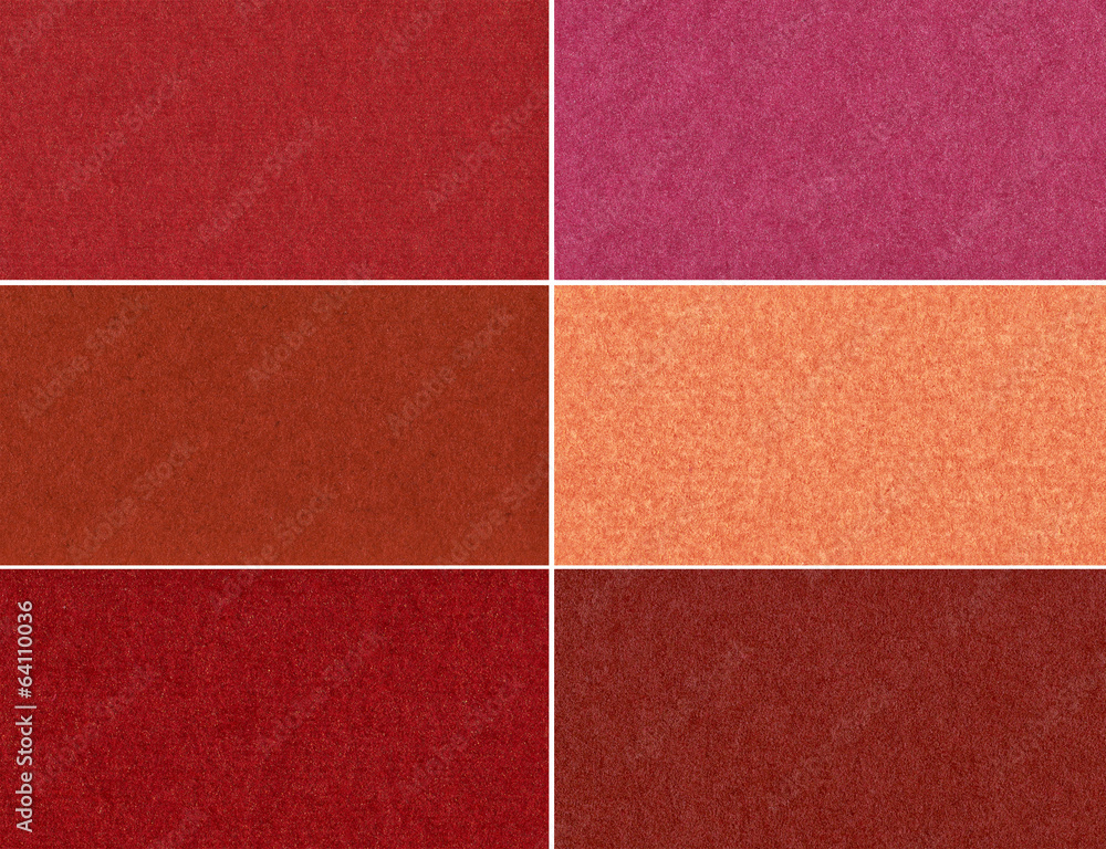 Fototapeta premium Set of abstract glittering terracotta textures.