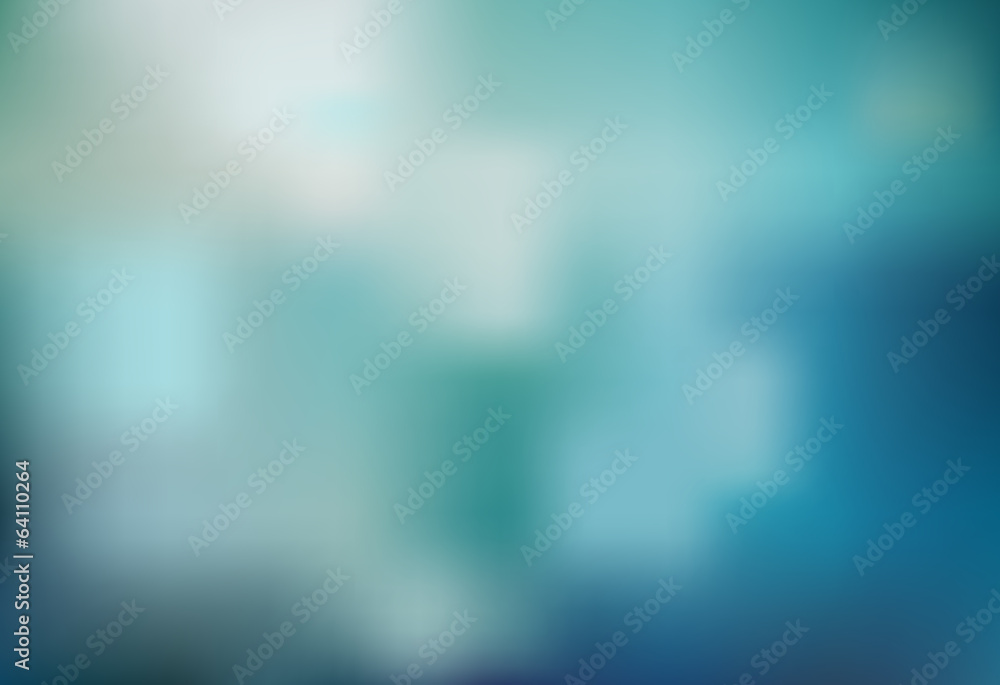 Obraz premium blue bokeh background, illustration