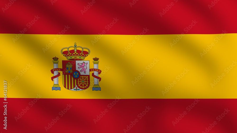 Obraz premium Spanish flag