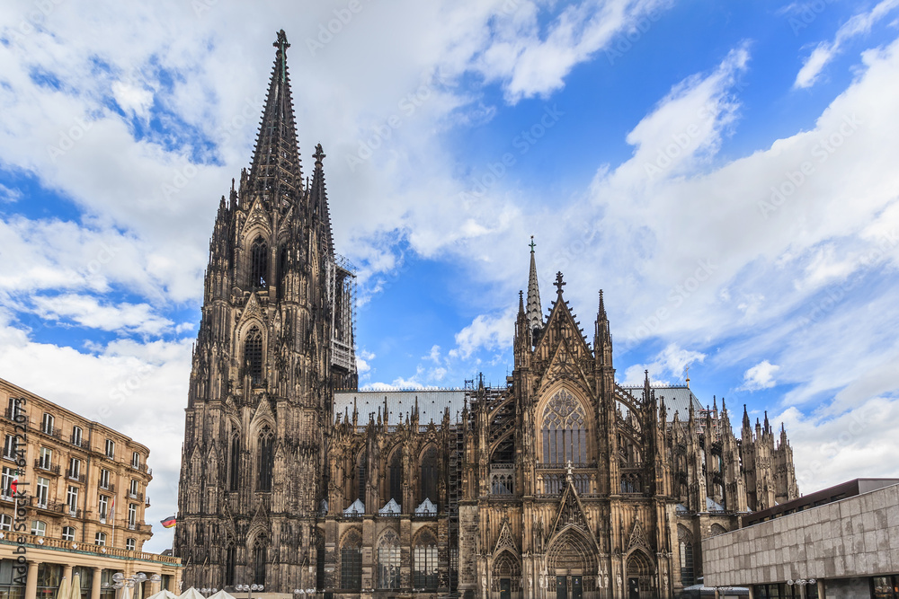 Naklejka premium Cologne Cathedral
