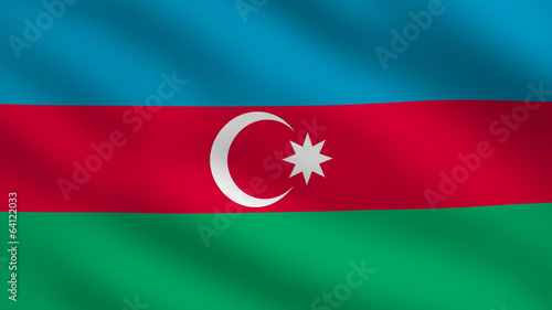 Azerbaijan Flag