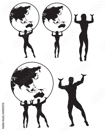 Atlas Silhouette