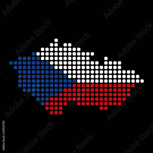 Map of Czech Republic