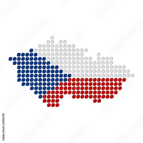 Map of Czech Republic