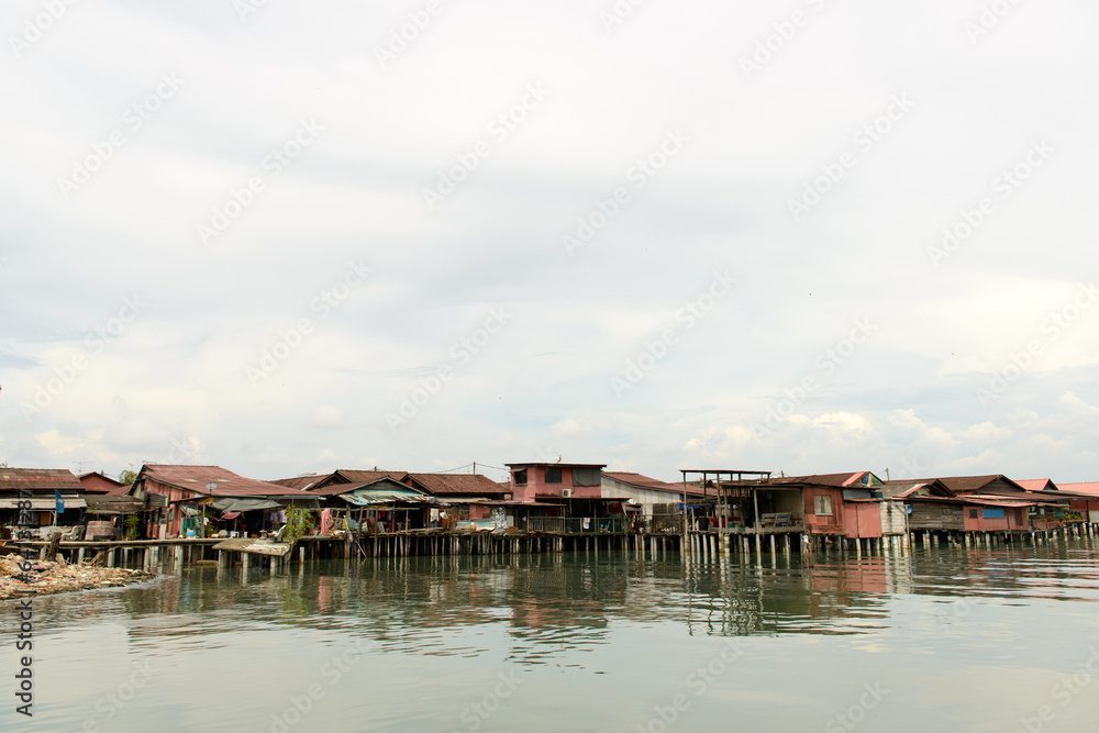 Houses built on water