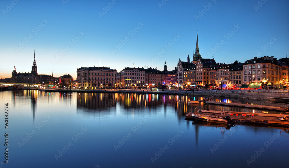 Fototapeta premium Old Town of Stockholm