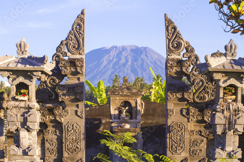 Mt. Agung, Amed, Bali. photo