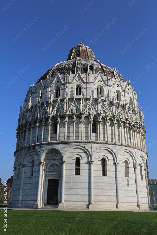 Architecture of Italy. Pisa - city of World Heritage