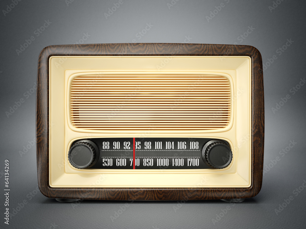 Fototapeta premium radio