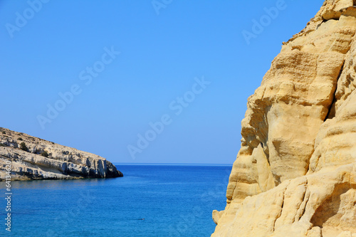 Matala beach , Crete. © Tombaky