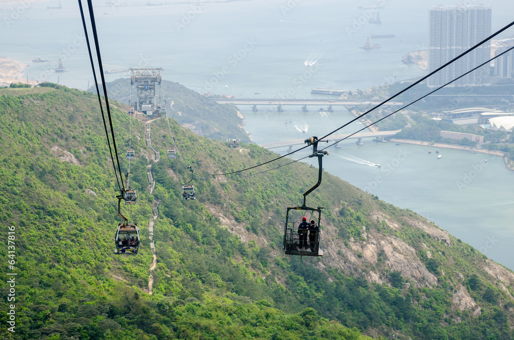 Cable Car at Ngong Ping, Hong Kong