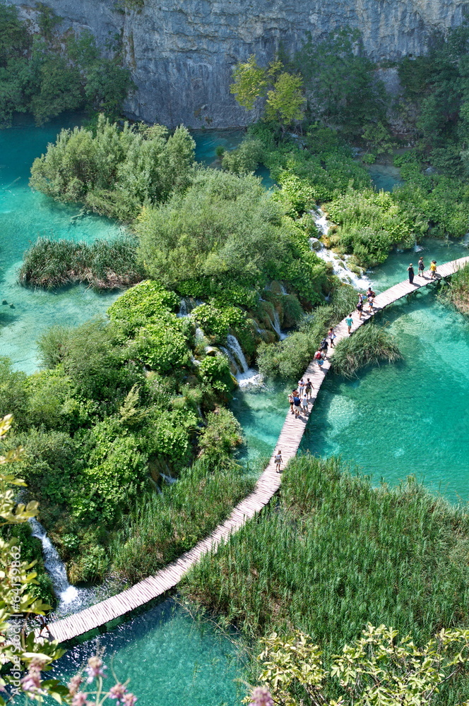 Fototapeta premium Pltvice Lakes in Croatia