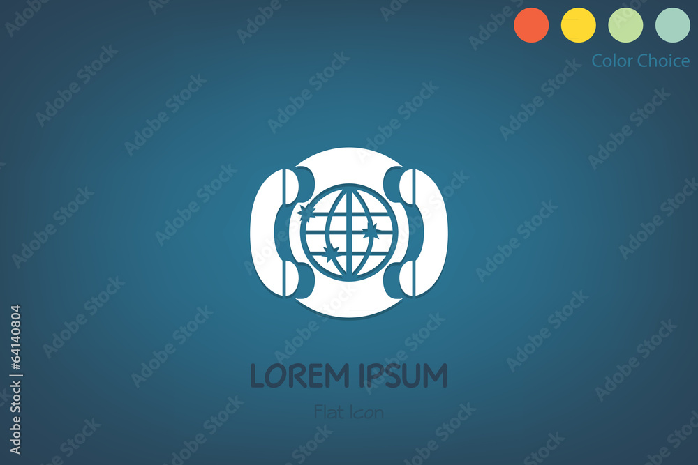 Business phone icon, vector eps10 Business phone icon, vector eps10