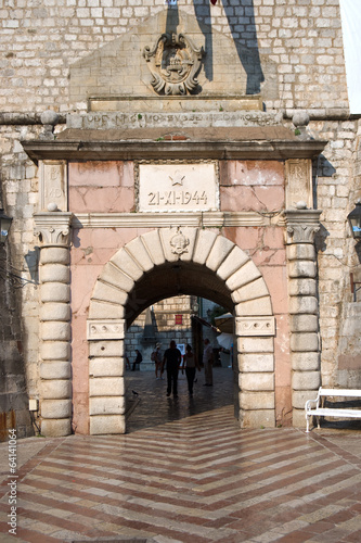 Sea Gate Of Kotor Old Town, Montenegro photo