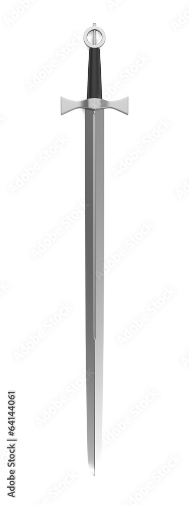 Fototapeta premium realistic 3d render of sword