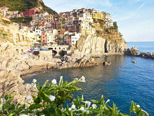 Fototapeta Naklejka Na Ścianę i Meble -  Manorola in Cinque Terre ,Liguria,Italy