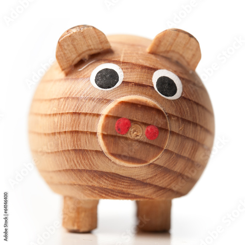 Holzfigur, Schwein