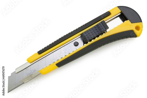 Yellow utility Knife