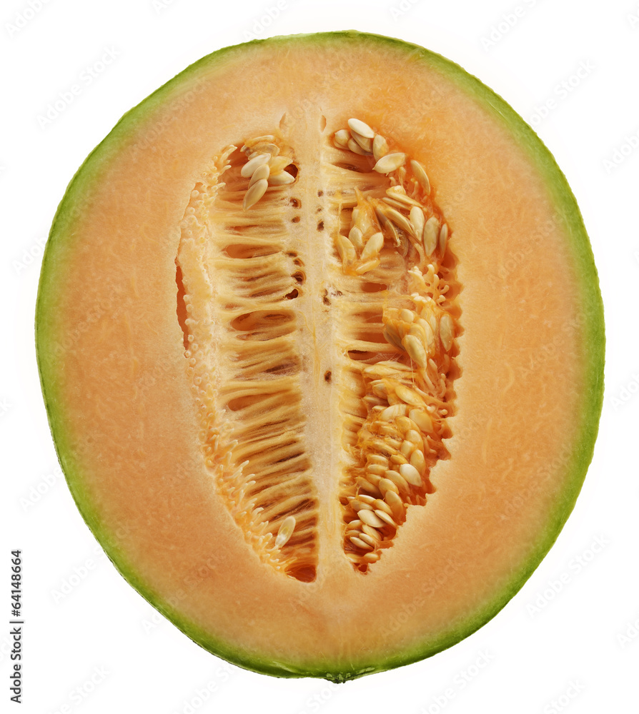 Half Of An Orange Honeydew Melon Half Of An Orange Honeydew Melon