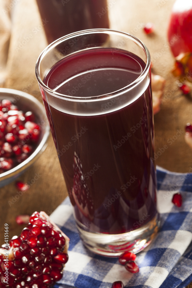 Healthy Organic Pomegranate Juice Healthy Organic Pomegranate Juice