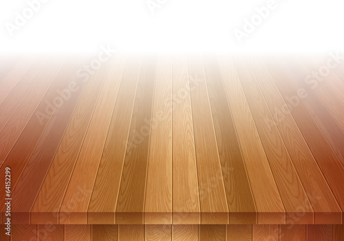 Old brown wooden floor. Stage background.