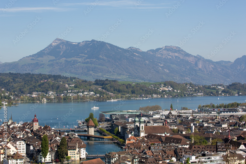 Lucerne aerial view