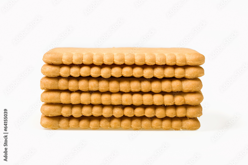 Pile of dry biscuits Pile of dry biscuits